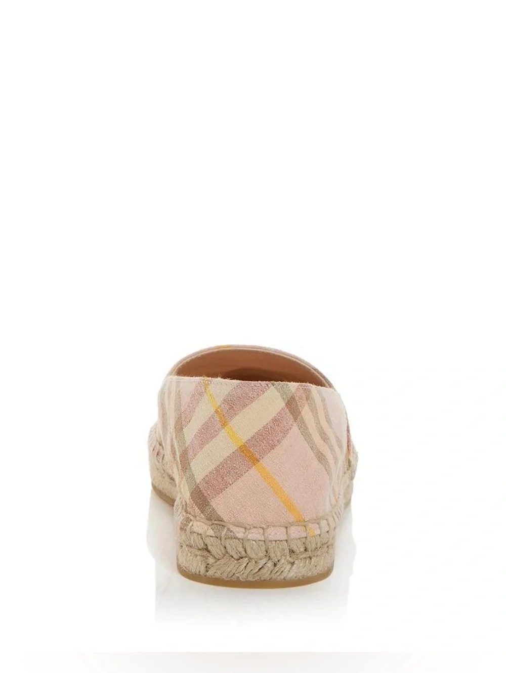 Burberry Women's Mews Check Espadrille Flats